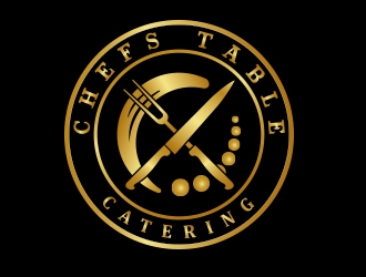 Chef’s Table Catering logo design by Danny19