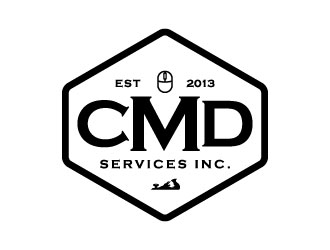 CMD Services Inc. logo design by daywalker
