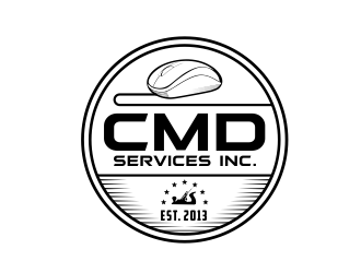 CMD Services Inc. logo design by andriandesain