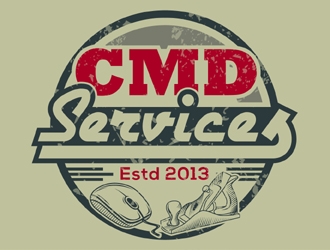 CMD Services Inc. logo design by MAXR
