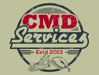 CMD Services Inc. logo design by MAXR
