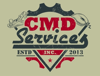 CMD Services Inc. logo design by MAXR