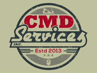CMD Services Inc. logo design by MAXR