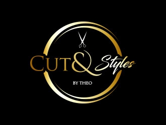 Cut & Styles by Theo logo design by MarkindDesign