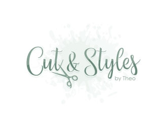 Cut & Styles by Theo logo design by sanworks