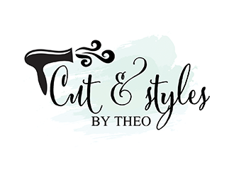 Cut & Styles by Theo logo design by logolady