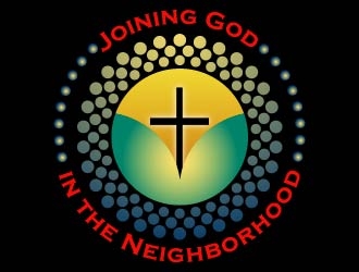 Joining God in the Neighborhood logo design by bulatITA