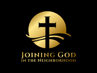 Joining God in the Neighborhood logo design by graphicstar