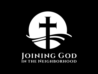 Joining God in the Neighborhood logo design by graphicstar