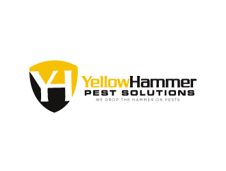 YellowHammer Pest Solutions logo design by bluespix