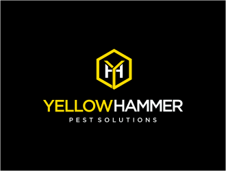YellowHammer Pest Solutions logo design by FloVal