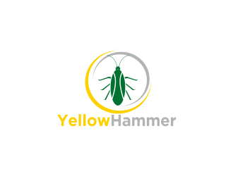 YellowHammer Pest Solutions logo design by AisRafa