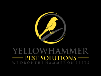 YellowHammer Pest Solutions logo design by done