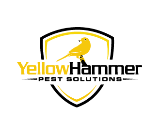 YellowHammer Pest Solutions logo design by bluespix