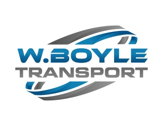 W.BOYLE TRANSPORT logo design by akilis13