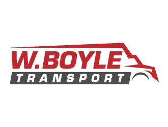 W.BOYLE TRANSPORT logo design by akilis13