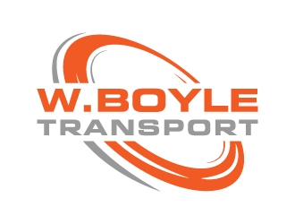 W.BOYLE TRANSPORT logo design by akilis13
