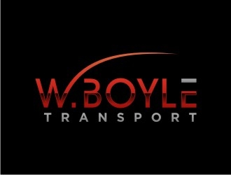 W.BOYLE TRANSPORT logo design by bricton
