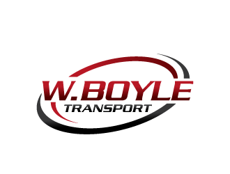 W.BOYLE TRANSPORT logo design by bluespix