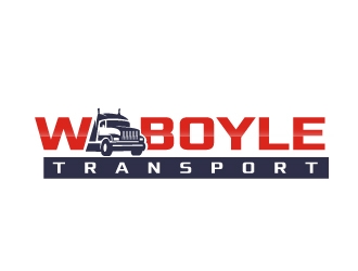 W.BOYLE TRANSPORT logo design by iBal05