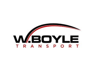 W.BOYLE TRANSPORT logo design by sheilavalencia
