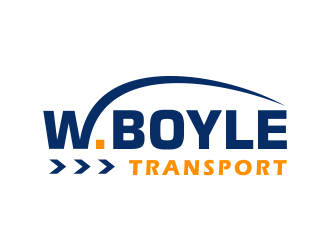 W.BOYLE TRANSPORT logo design by done