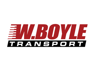 W.BOYLE TRANSPORT logo design by kunejo