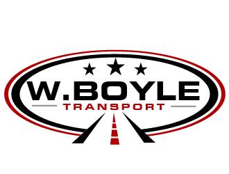 W.BOYLE TRANSPORT logo design by THOR_