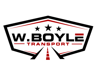 W.BOYLE TRANSPORT logo design by THOR_