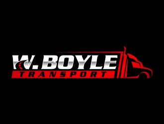 W.BOYLE TRANSPORT logo design by jaize
