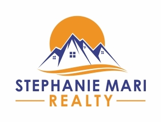 Stephanie Mari Realty logo design by Webphixo