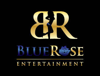 Blue Rose Entertainment logo design by dchris