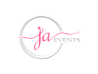 JA EVENTS logo design by pakNton