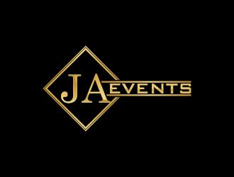 JA EVENTS logo design by fastsev