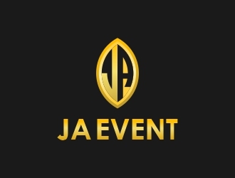 JA EVENTS logo design by MRANTASI