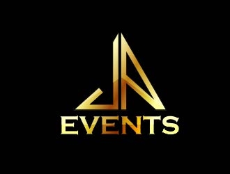 JA EVENTS logo design by bulatITA