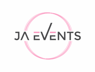 JA EVENTS logo design by mutafailan