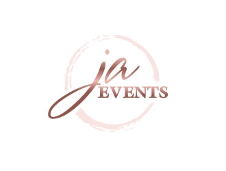 JA EVENTS logo design by Webphixo