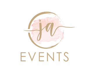JA EVENTS logo design by akhi