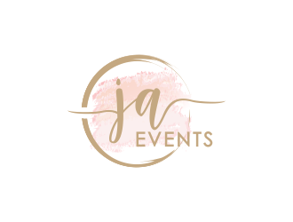 JA EVENTS logo design by akhi