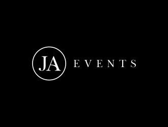 JA EVENTS logo design by Kopiireng
