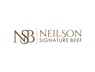 Neilson Signature Beef logo design by pakNton