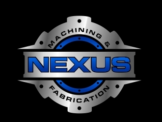 Nexus Machining and Fabrication  logo design by mykrograma