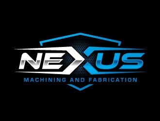 Nexus Machining and Fabrication  logo design by sanworks