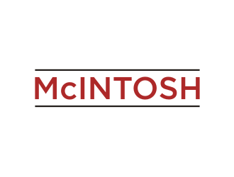 McINTOSH logo design by rief