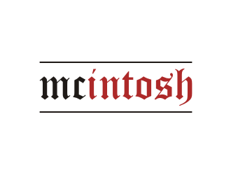 McINTOSH logo design by rief