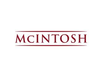 McINTOSH logo design by johana