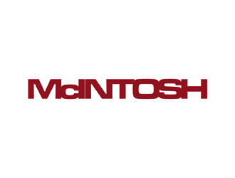 McINTOSH logo design by johana