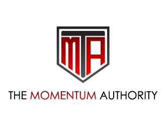 The Momentum Authority logo design by BeezlyDesigns