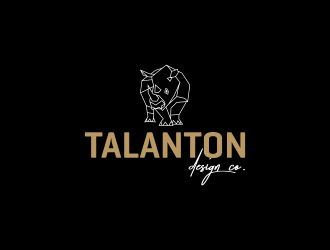 Talanton Design Co. logo design by goblin
